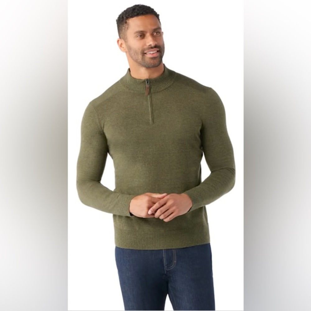 💥PRICE DROP💥 Sparwood 1/2 Zip Sweater-Brown